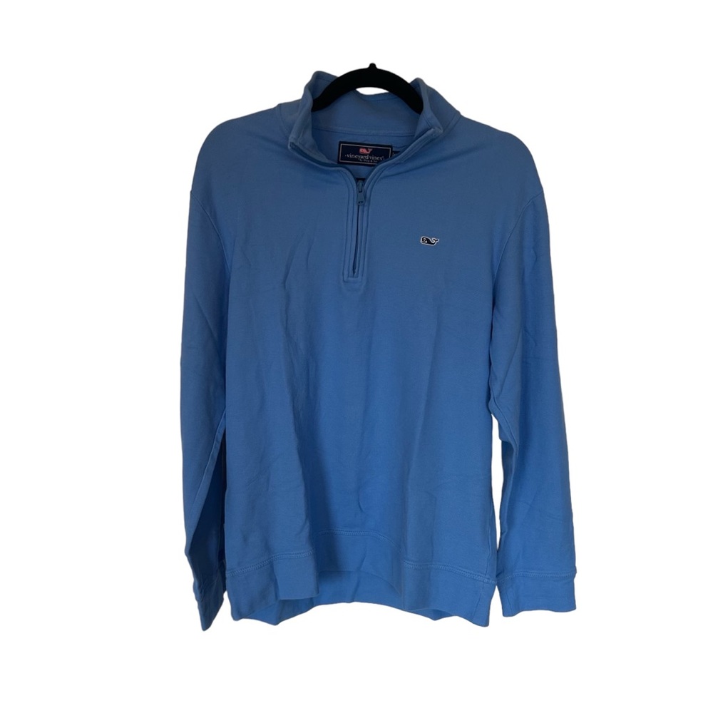 Vineyard Vines Men's Blue Quarter
1/4 Zip - Medium